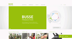 Desktop Screenshot of busse-production.com